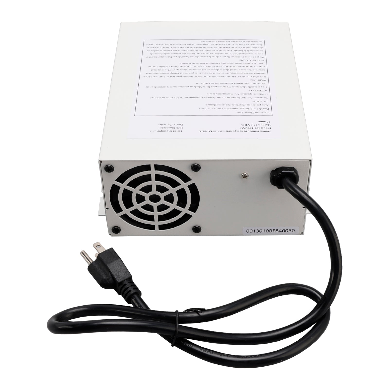 55 Amp RV Battery Charger Power Supply Replacement For PM3-55 WF9855 Converter