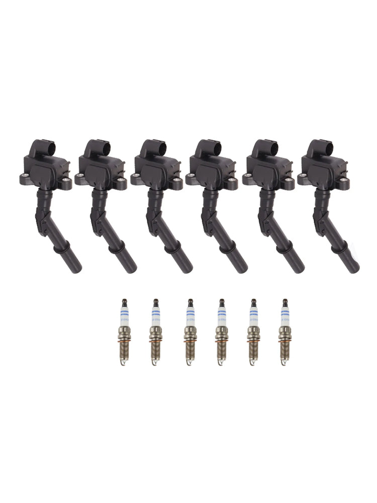 2014-2018 Mercedes-Benz CLS63 AMG S V8 5.5L Tändspol +tändstift UF741 6PCS 2769063700