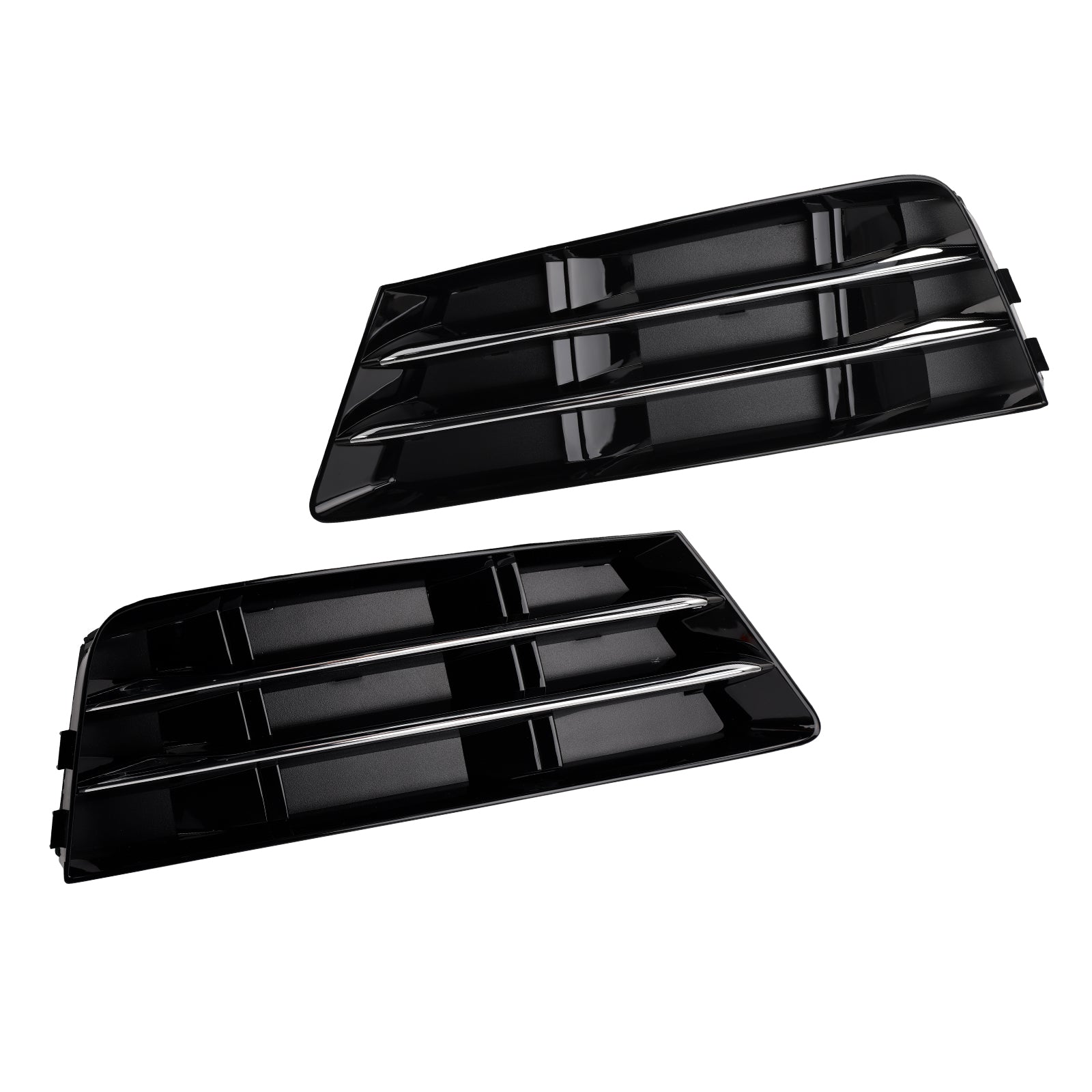 2016-2018 AUDI A4 B9 2 STUKS Mistlamp Grille Onderste Bumper Grill