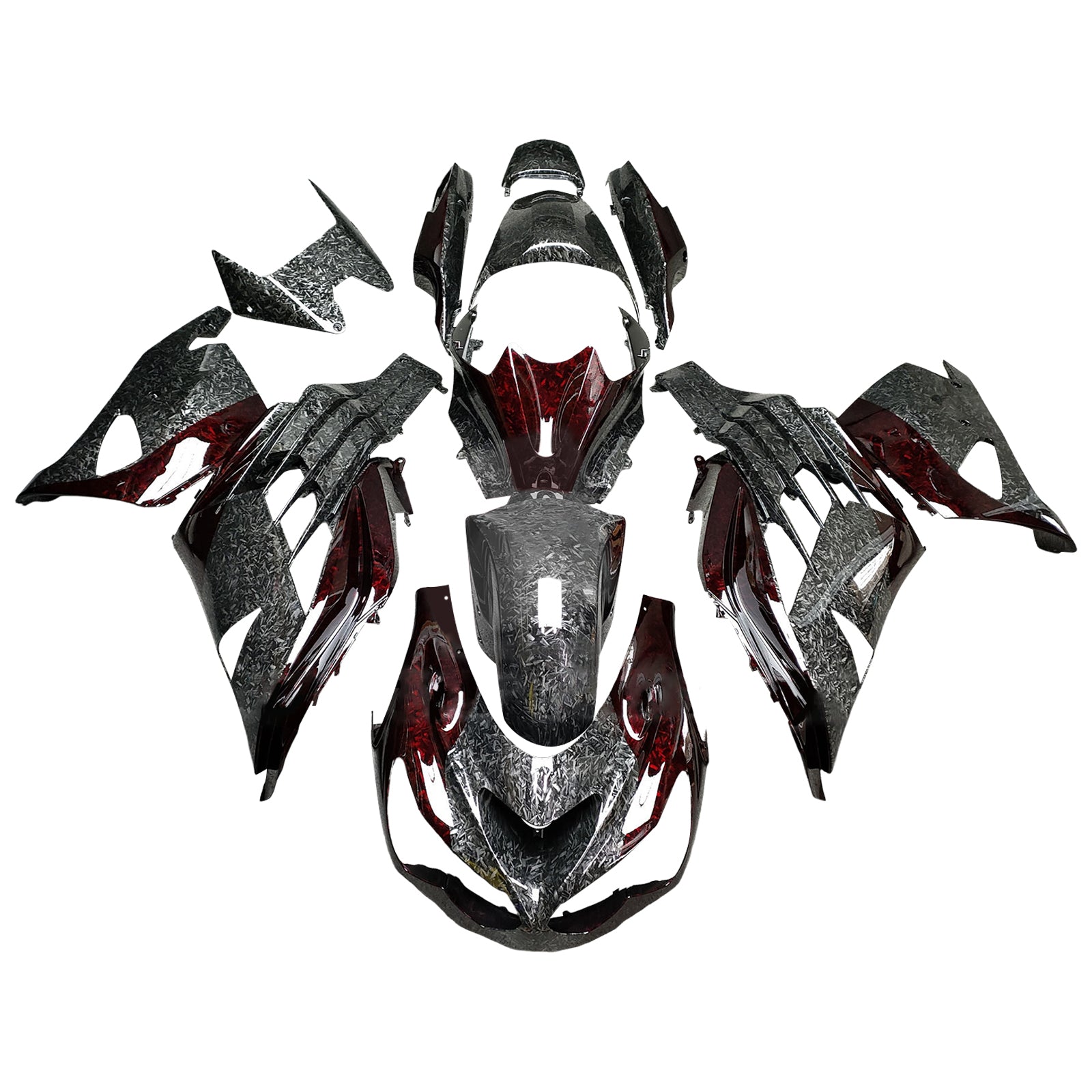 Injectie Kuip Kit Carrosserie geschikt voor Kawasaki ZX14R ZZR1400 2012-2025