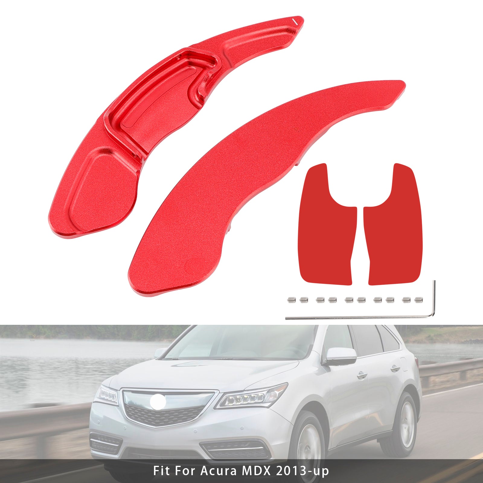 Extension de paletteur de volant pour Acura MDX RDX TLX Aluminium