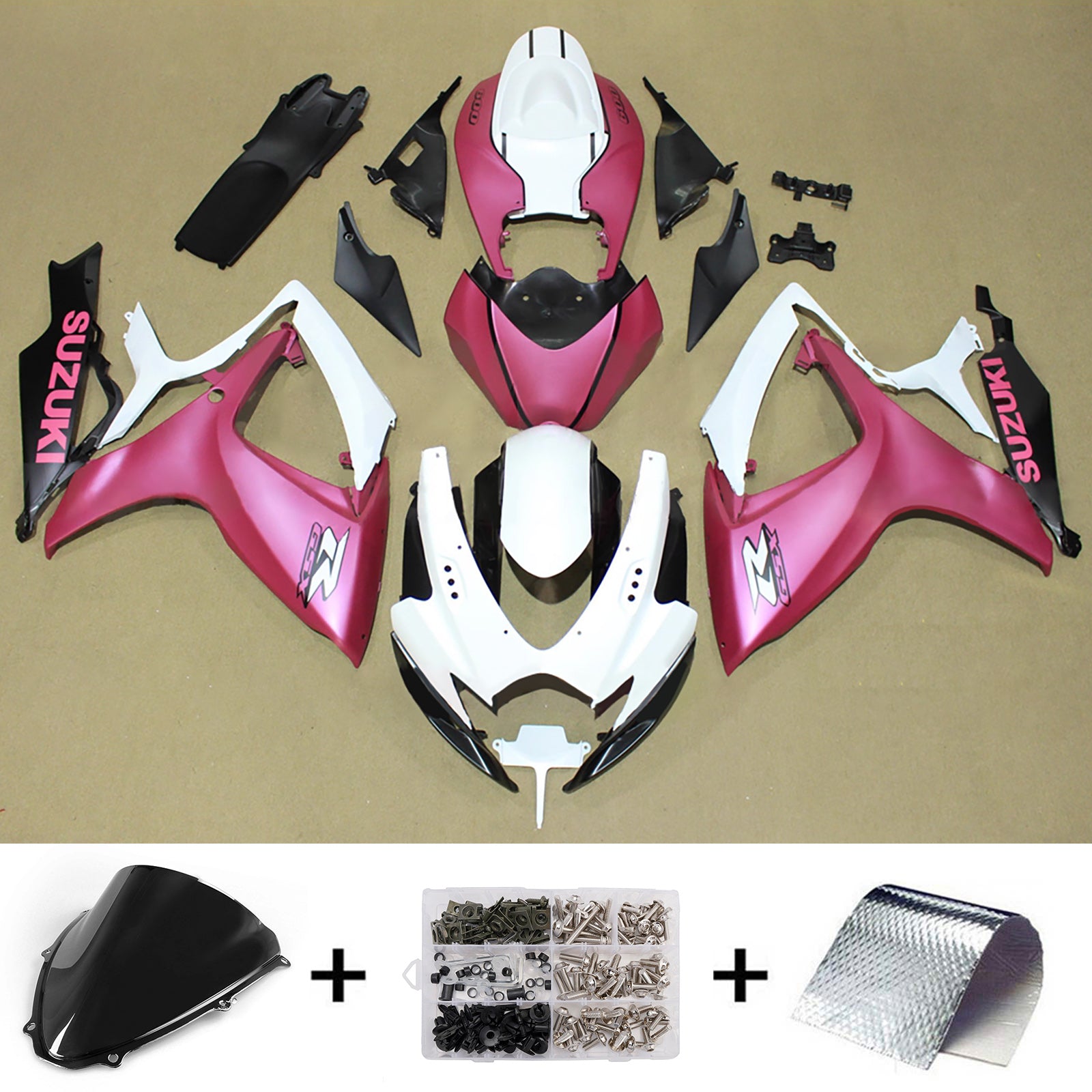 Injection Fairing Kit Bodywork Plastic ABS For Suzuki GSXR 600/750 2006-2007 K6