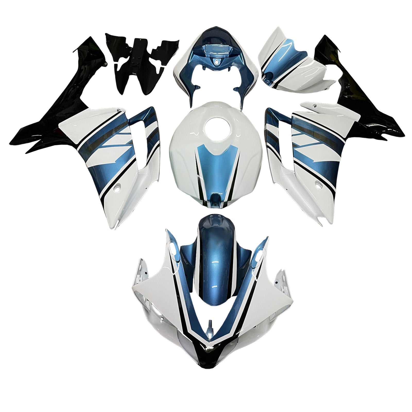 Injection Fairing Kit Bodywork Plastic ABS For Yamaha YZFR1 YZF-R1 2007-2008