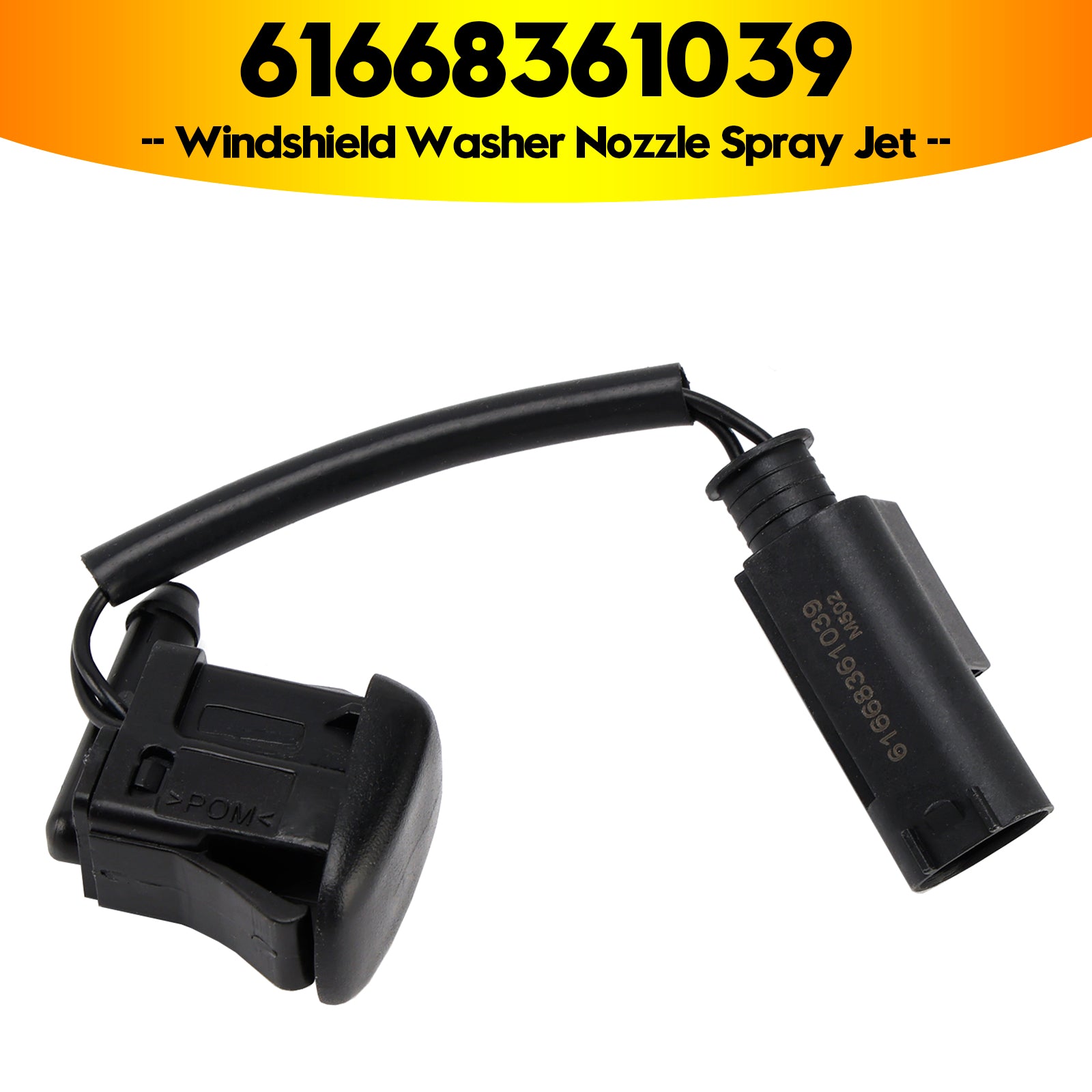 1996-2003 BMW 5 E39 525i 528i 530i 540i M5 Windshield Washer Nozzle Spray Jet 61668361039