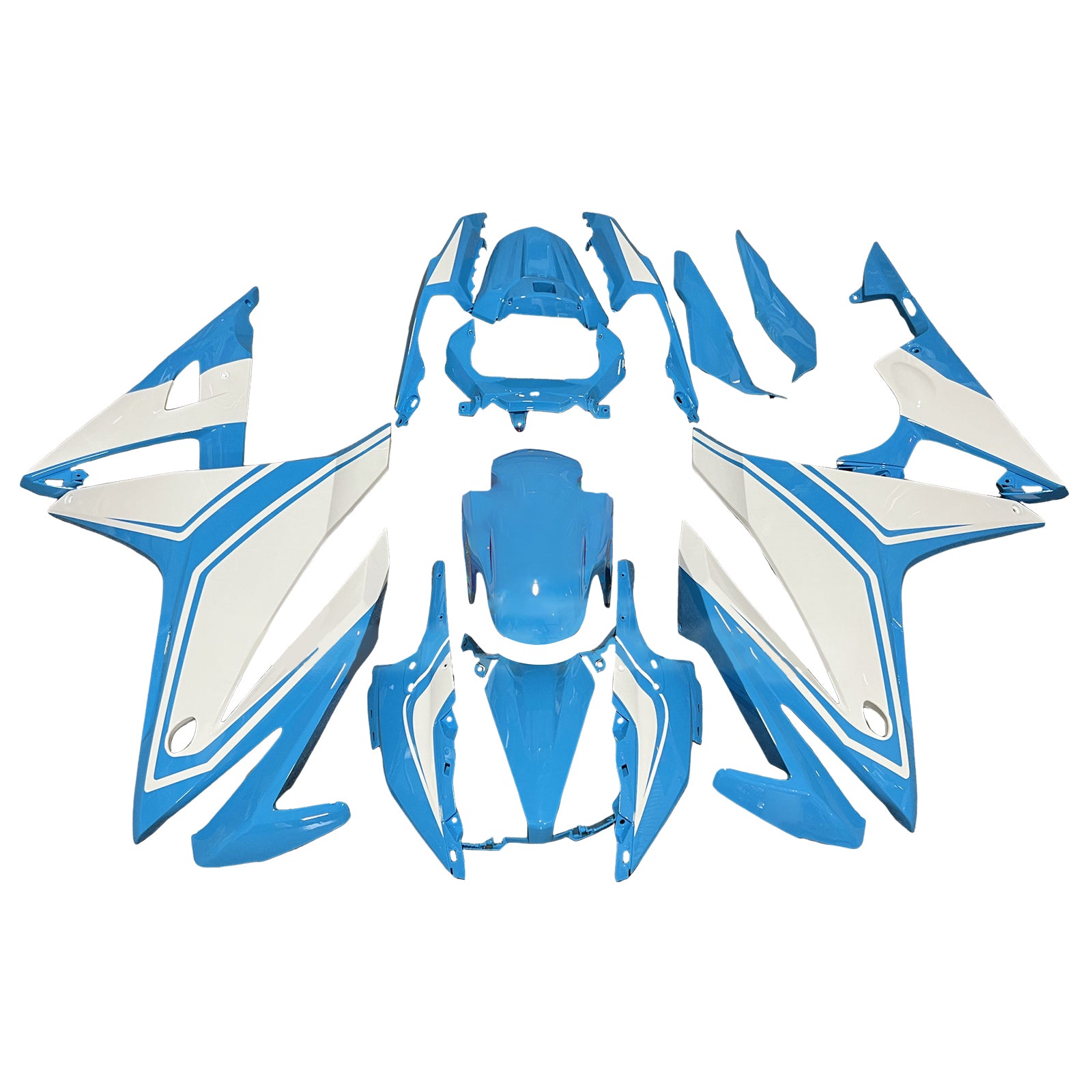 Kit de carenado de inyección carrocería plástico ABS para Honda CBR500R 2016-2018