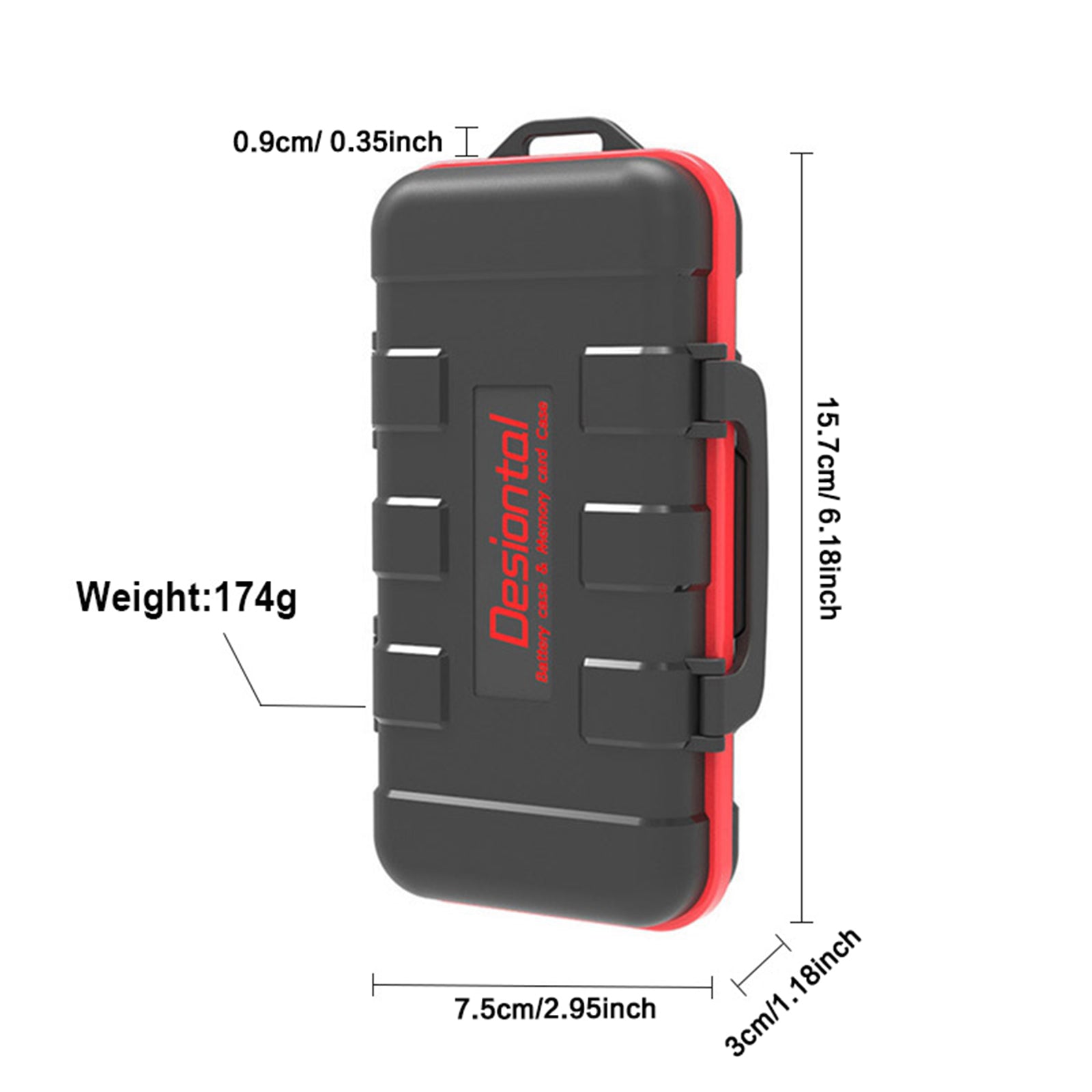 Camera Memory Card Protective Box Camera Battery Box SD/TF Card Storage Box Set