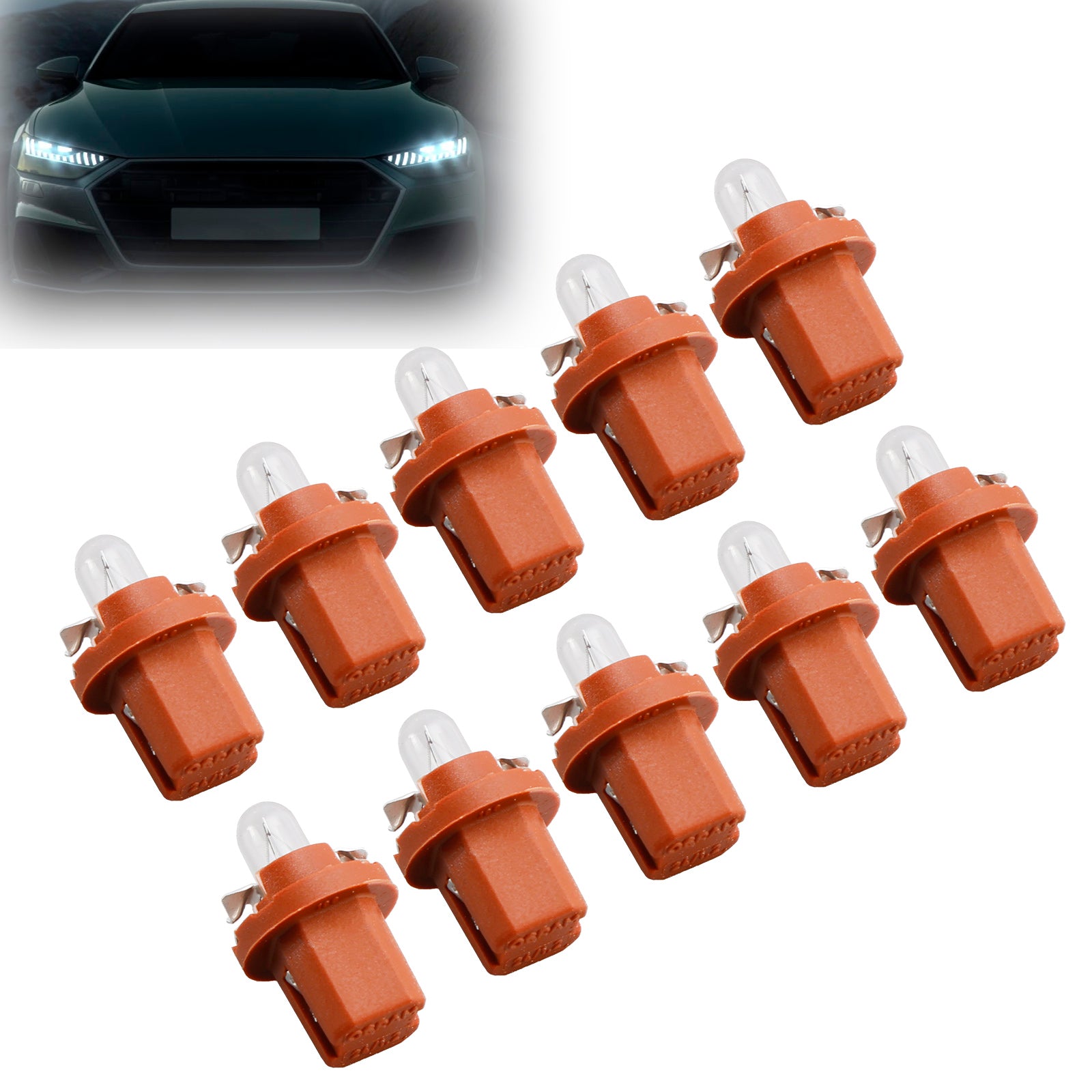 10ks prístrojové svetlo B8.5d 2741MFX 24V 1.2W pre Osram