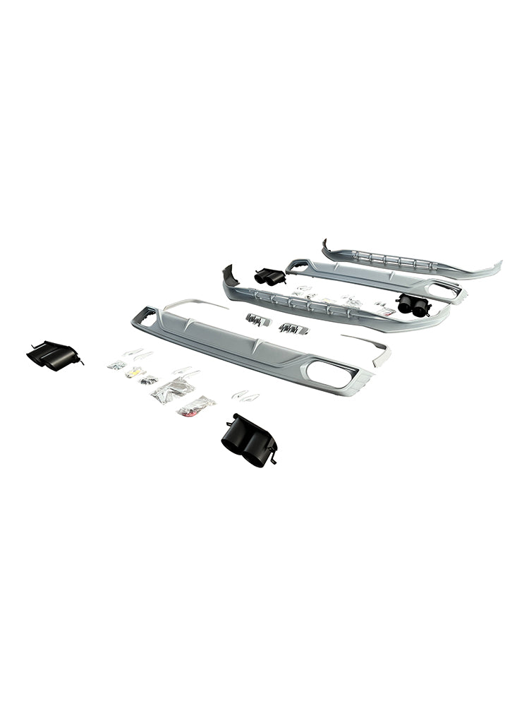 Kit de carrosserie pare-chocs pour AUDI Q8 s-line MK1 2018 – 2023, mise à niveau vers le Style ABT