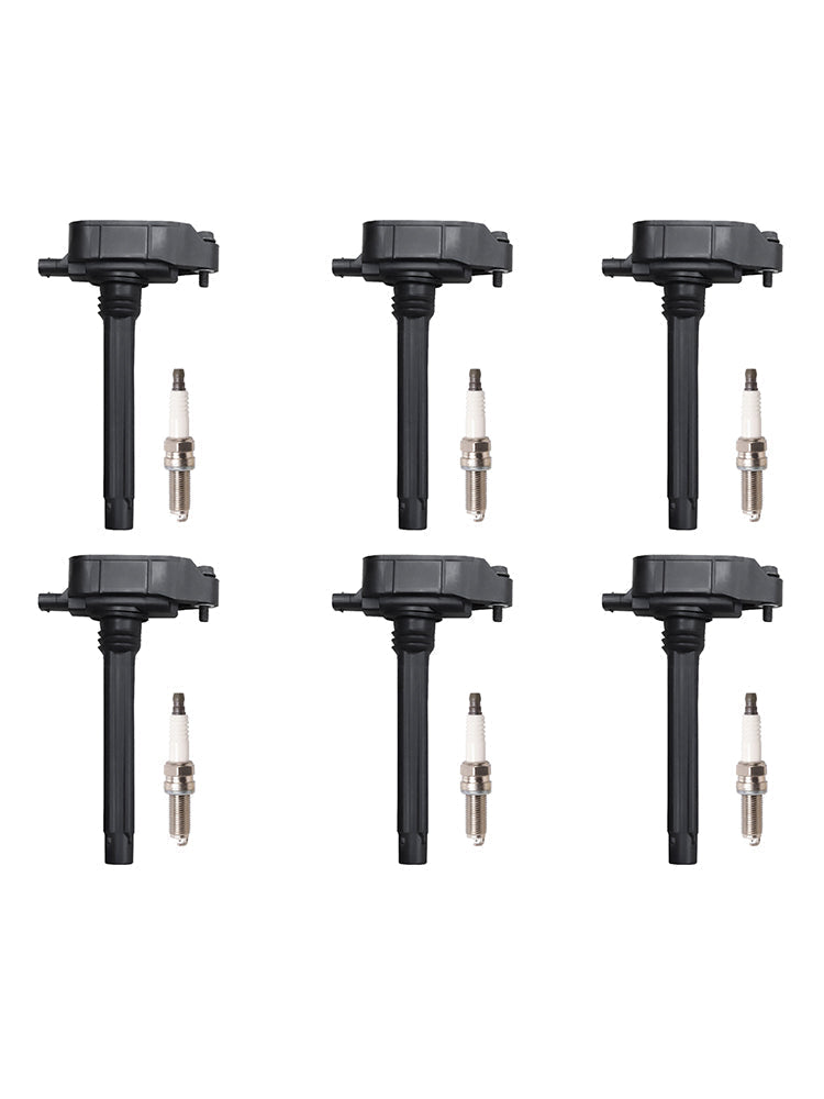 2020-2021 Jeep Gladiator 3.6L 6PCS Coil d'allumage + bougie d'allumage UF807 0221504038 68223569AB