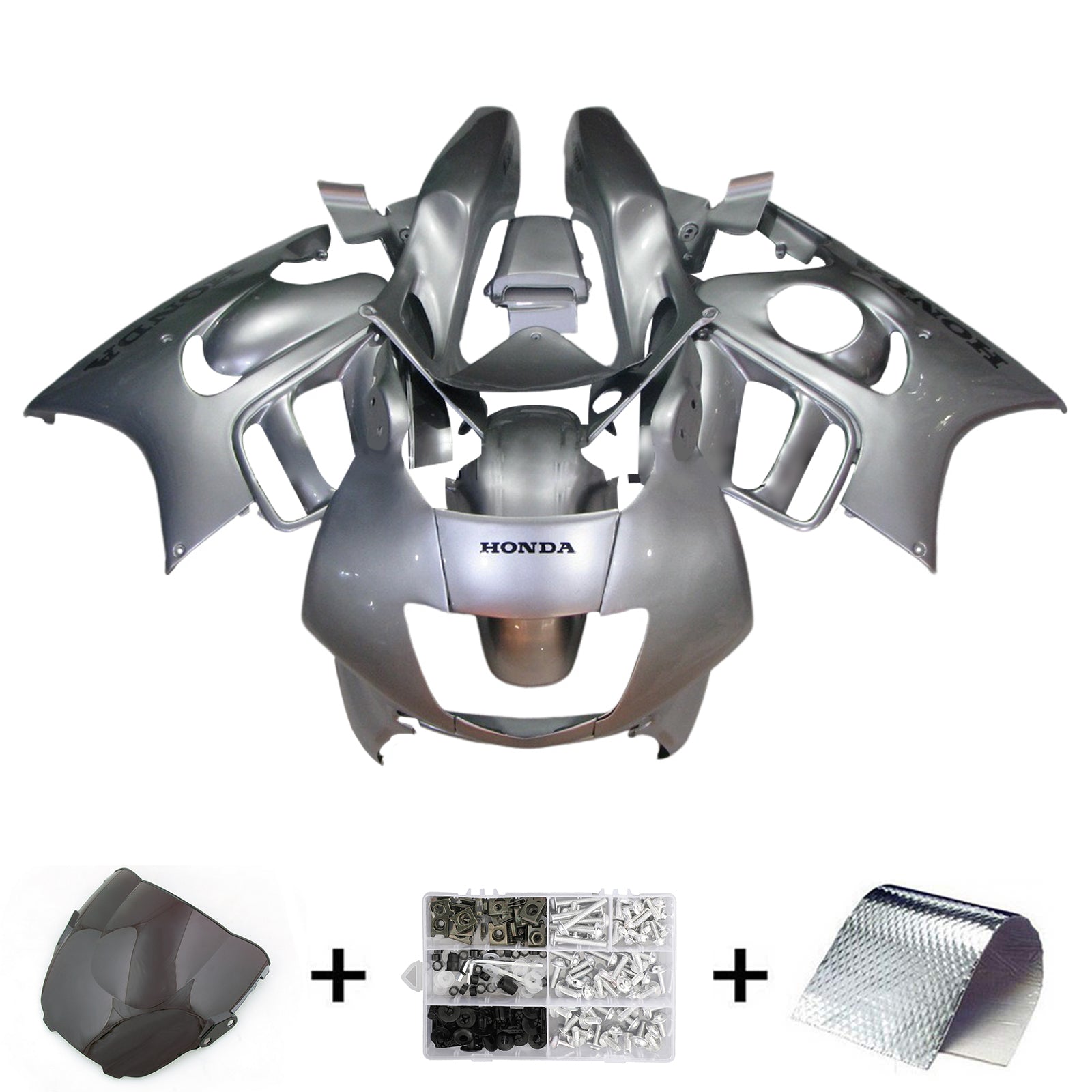 1997-1998 Honda CBR600 F3 Kit de carenado de inyección Carrocería Plástico ABS