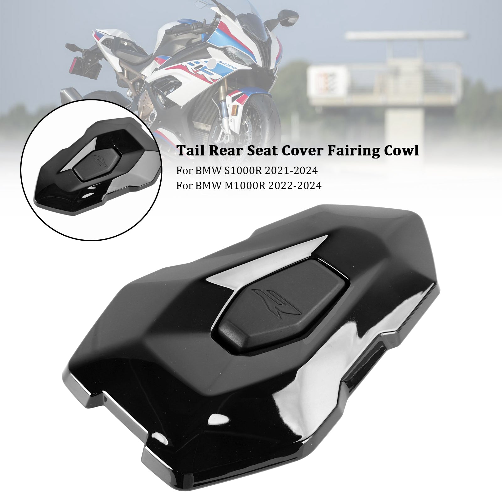2021-2024 BMW S1000R 23-24 M1000R Couverture de siège arrière Capot de carénage