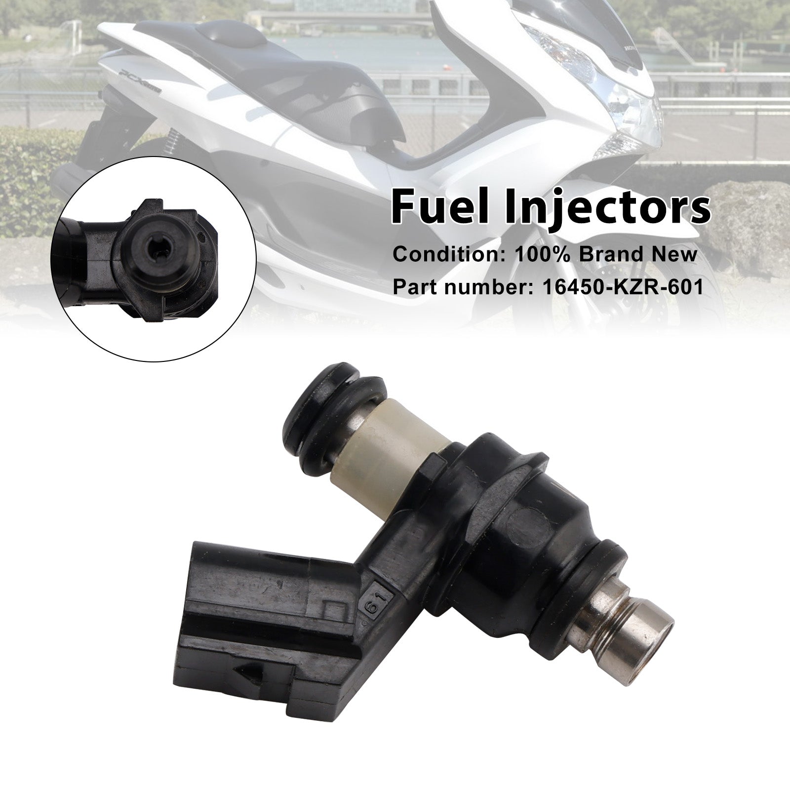 16450-KZR-601 Fuel Injectors For Honda PCX 2012-2014 SH125 2013-2016