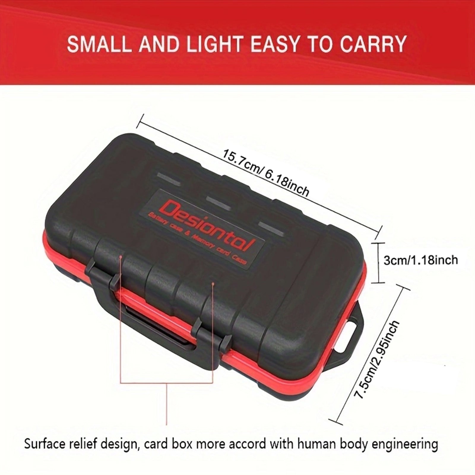 Camera Memory Card Protective Box Camera Battery Box SD/TF Card Storage Box Set