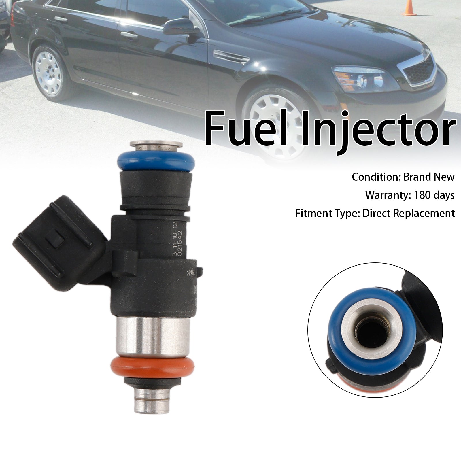 2011-2017 Chevrolet Caprice PPV 6.0L V8 1st Bränsleinsprutning 12639221