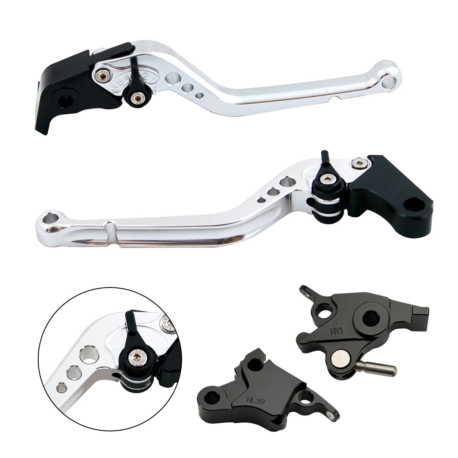 Levier de frein d'embrayage long adapté pour CFMOTO 700CL-X Heritage 2021-2022