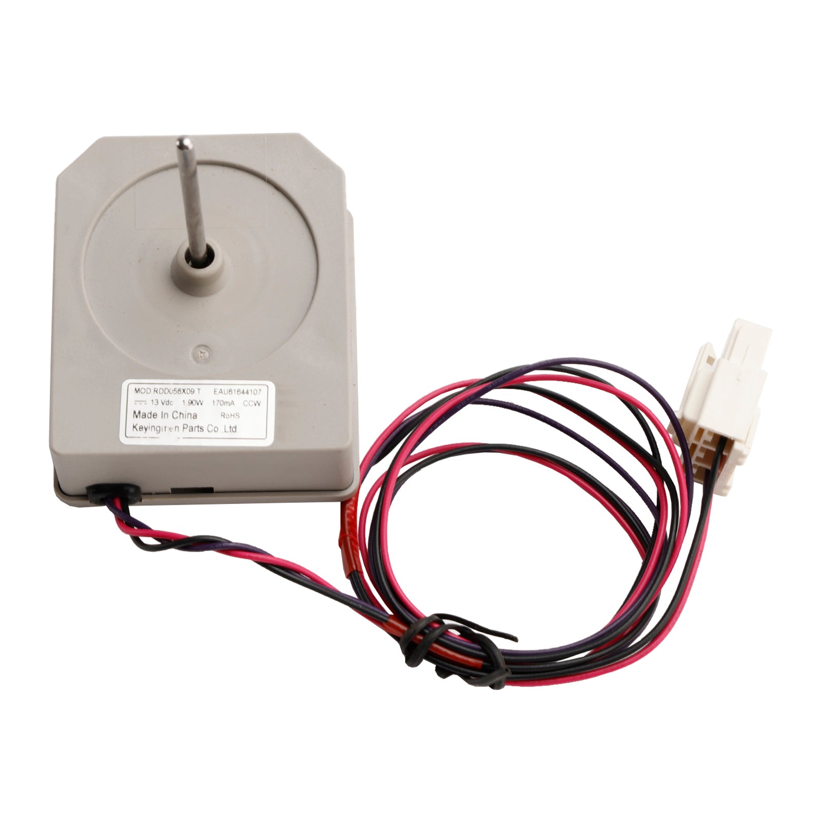 EAU61644107 Koelkast Verdamperventilatormotor voor LG Vriezer RDD056X09 4681JB1029H