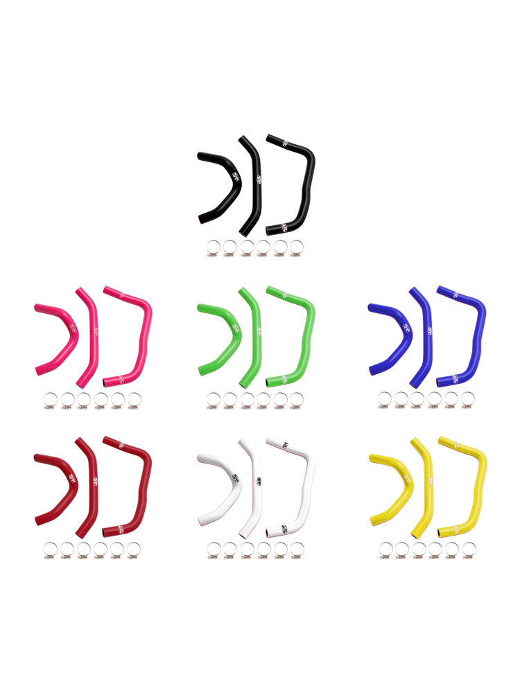 Kit de mangueira de líquido de arrefecimento do radiador de silicone para Kawasaki ZX4R ZX-4RR 2023-2024