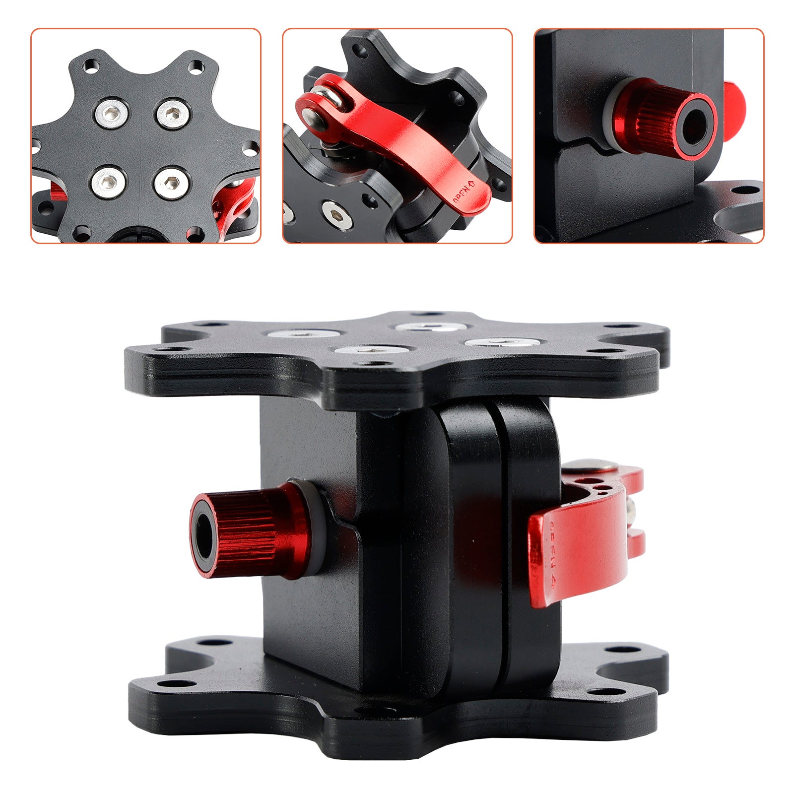 70 mm adaptér na rýchle uvoľňovanie rozjazdu 70 mm.