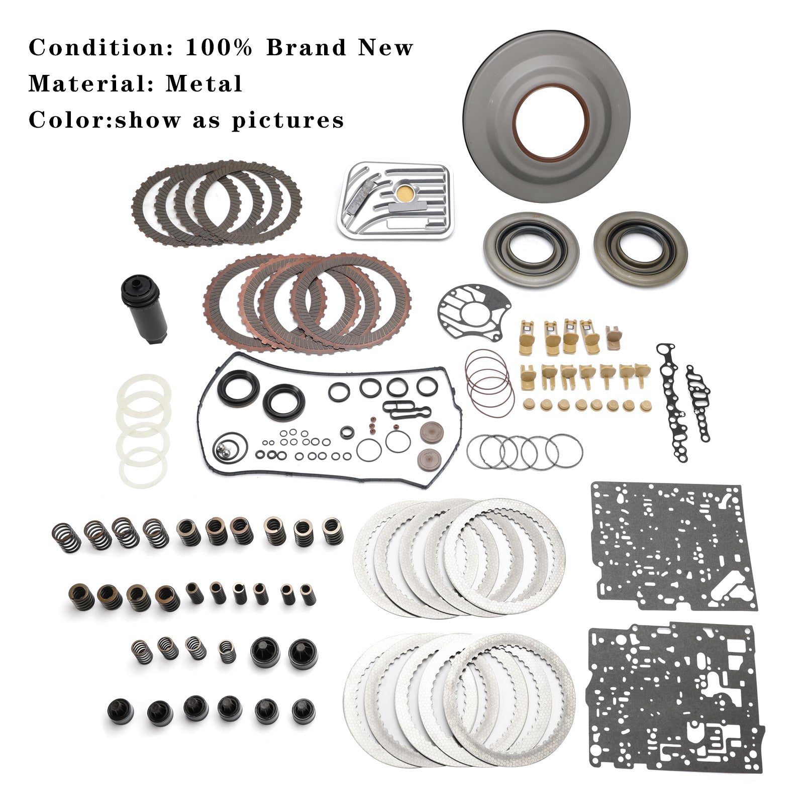 PowerShift 6DCT450 MPS6 Super Kit Fit for Volvo Dodge Clutch Triction/Steel Springs