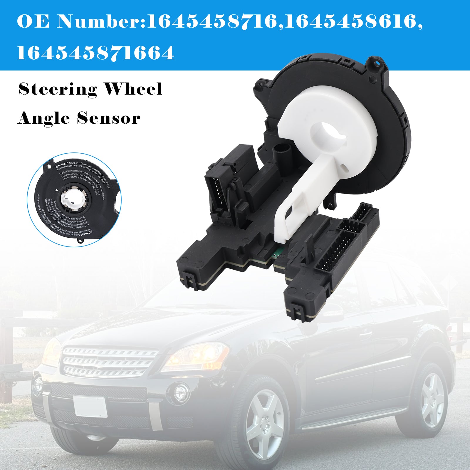 2006-2011 For Mercedes-Benz ML350 Steering Wheel Angle Sensor 164545871664