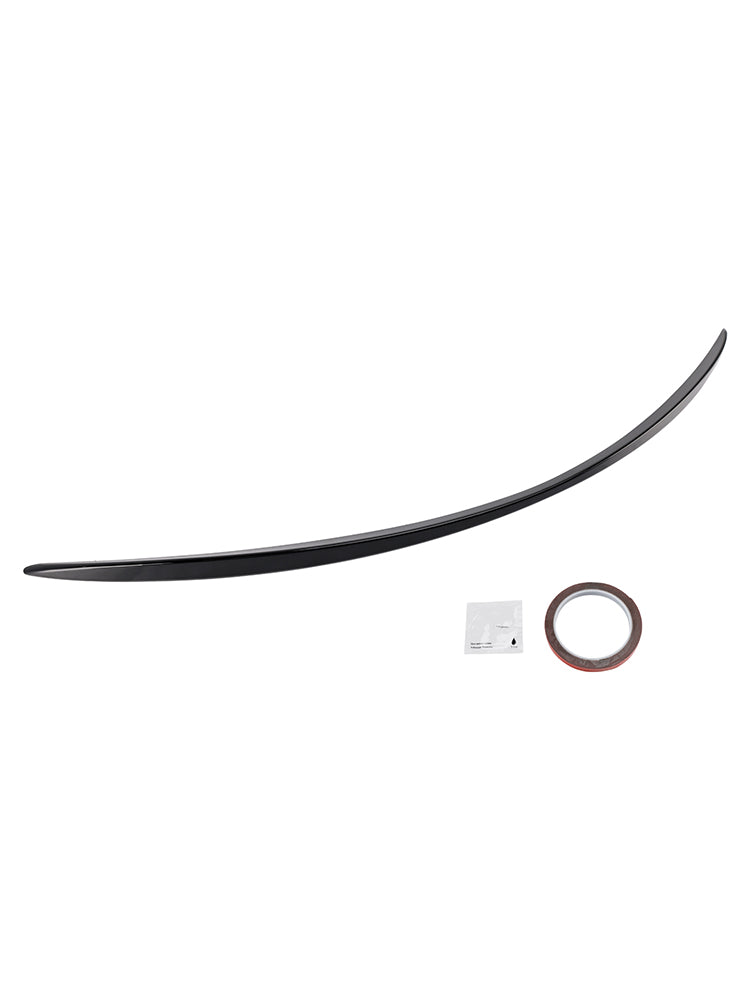 2020+ Mercedes-Benz E-Klasse W213 E63-stil, glanset sort, bakre bagasjeromsspoiler