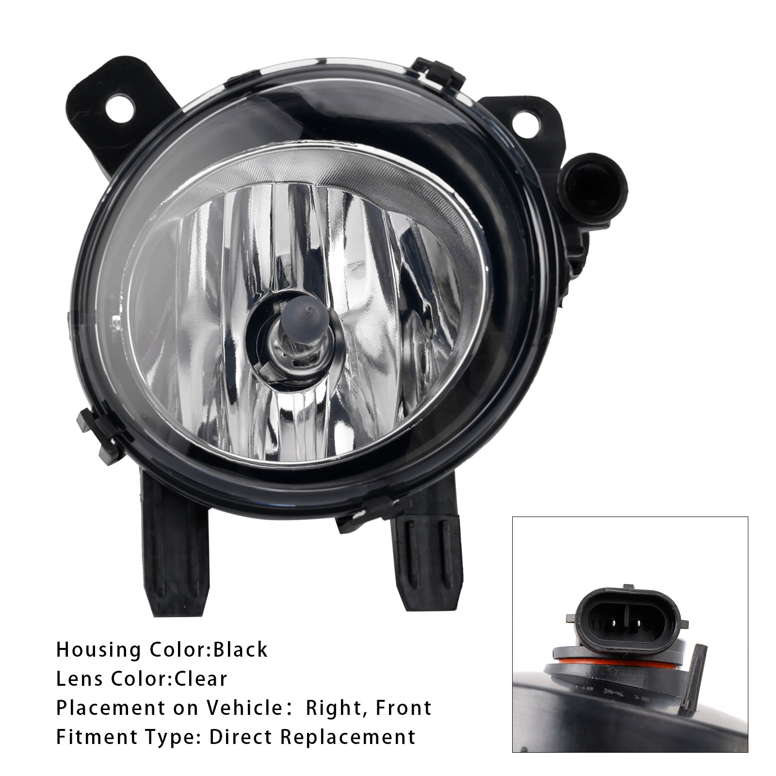 1 PCS FOG FORT DROIT DROIT AVEC BAMBES POUR BMW F20 F21 F30 F31 F80 2011-2019