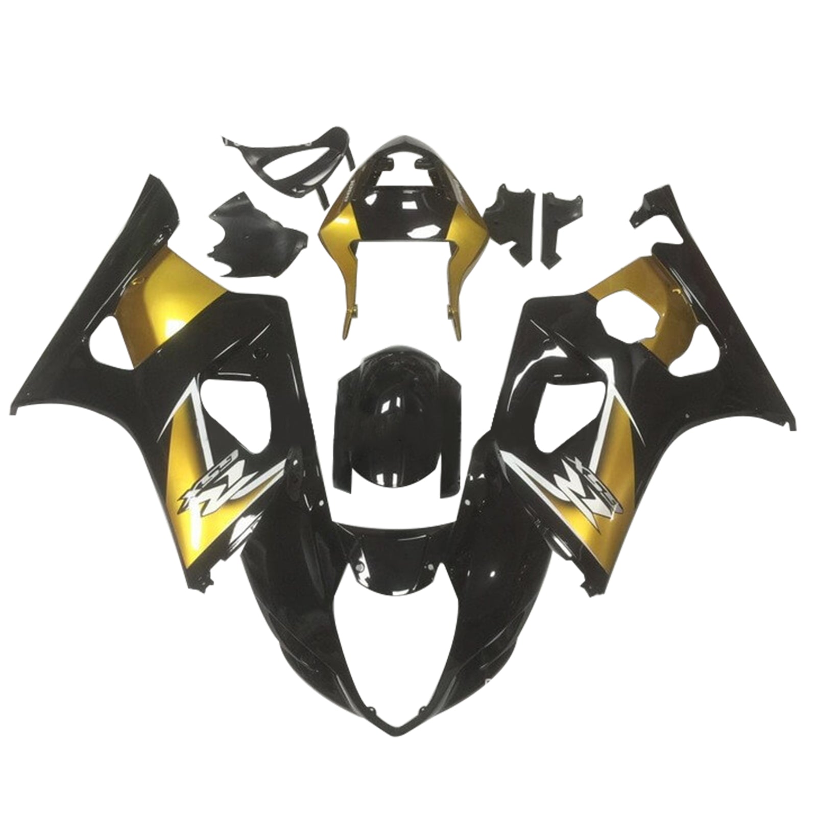 2003-2004 Suzuki GSXR1000 K3 Kit de carénage injection Bodywork Abs en plastique