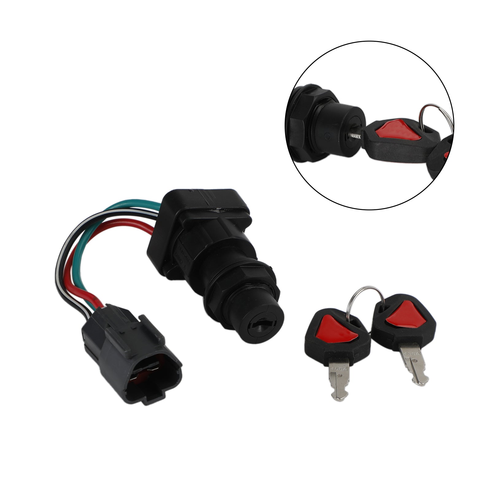 Startcontactschakelaar RC461-53962 Voor Kubota KX018 KX057 SVL75 SVL75C U27 U35