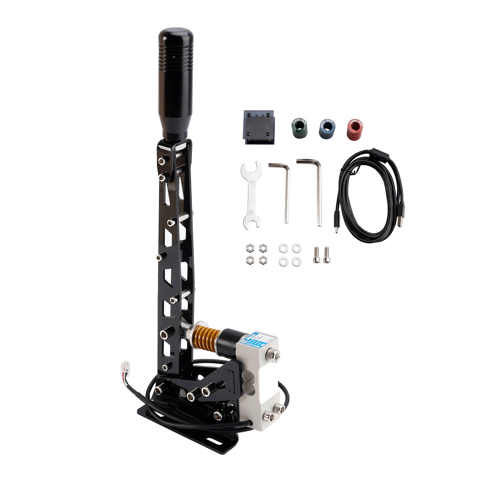 SIM USB Handbrake PC 64bit 200KG Load Cell Racing Games For Logitech G29/G27/G25