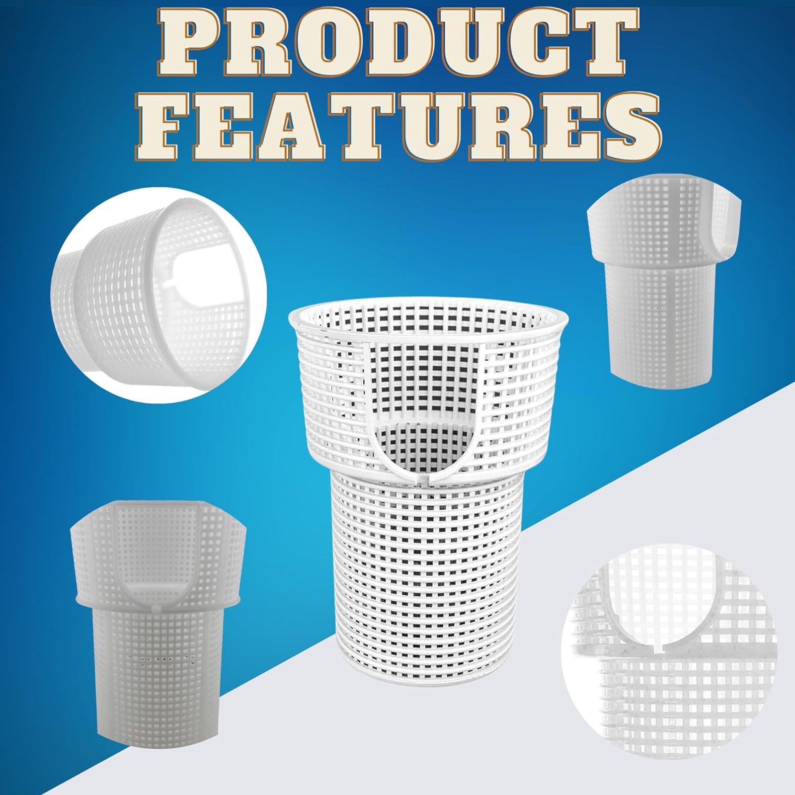 Grote mandpomp 355667 Voor zwembad- en spapomp