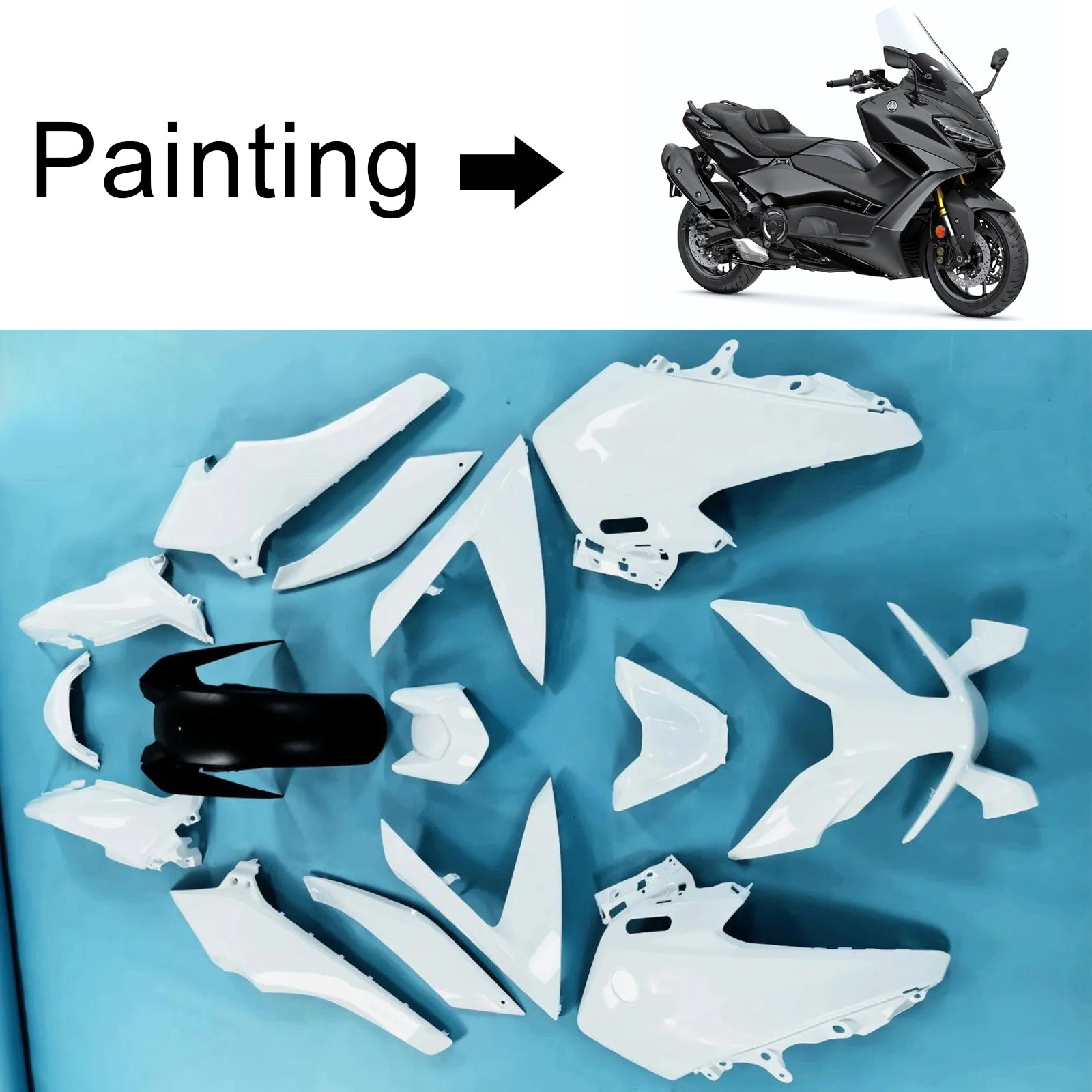 2022-2024 YAMAHA TMAX560 INJEKTION FAIRING KIT BODYWORK