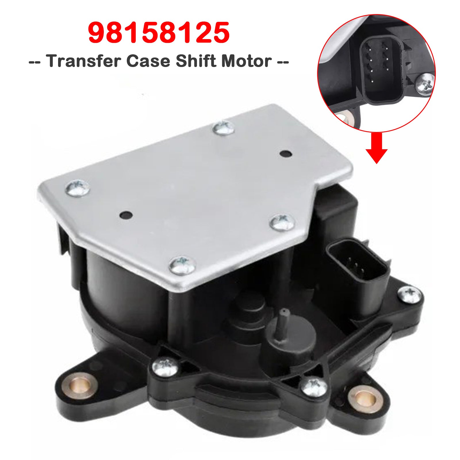 2004-2012 Chevy Colorado Canyon 4WD Transfer Pase Motor 98158125