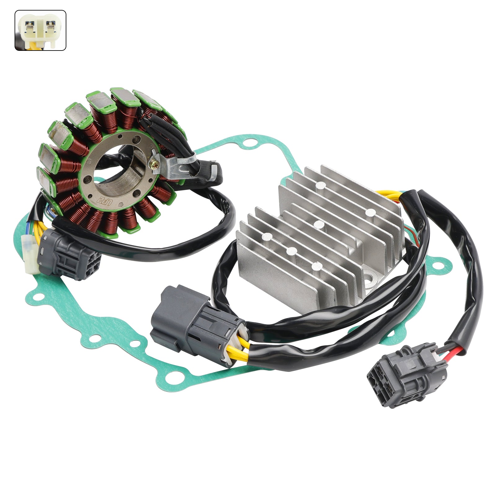 2006-2008 Arctic Cat ATV DVX 250 JOINT DE RÉGULATEUR DE TENSION DE GÉNÉRATEUR DE STATOR 3304-682