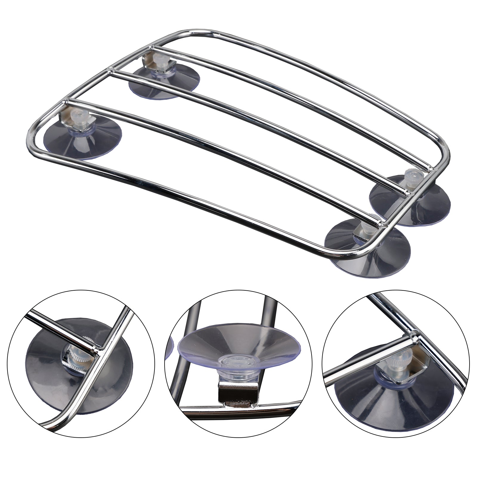 Motorfiets Brandstoftank Rack Chrome Voor Bonneville T100 T120 Thruxton Scrambler 900