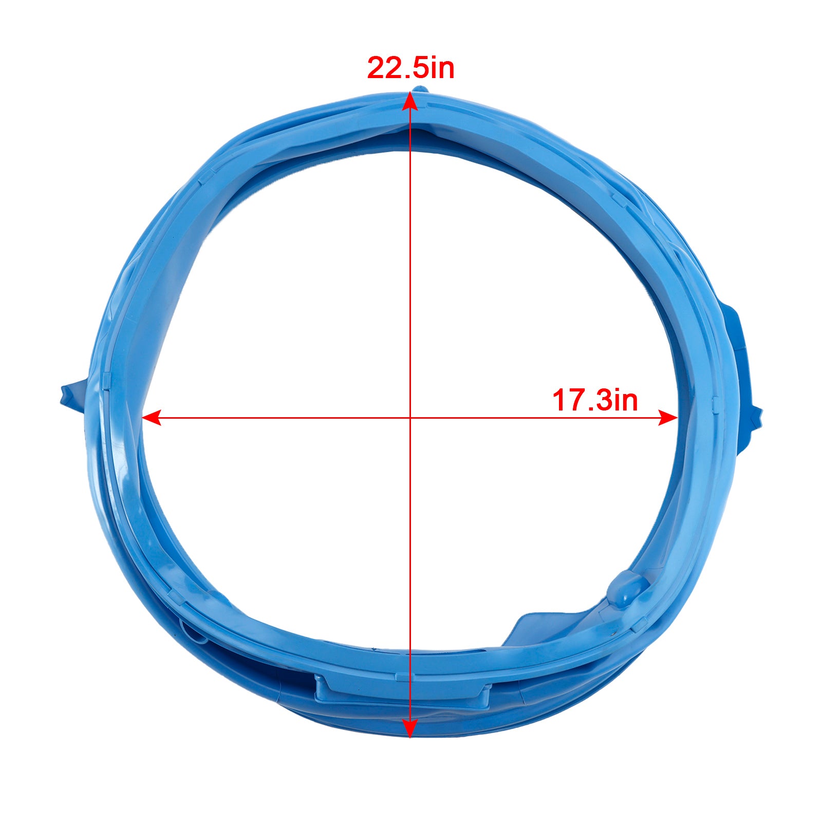 WH05X29521 Junta de vedação da porta da lavadora para máquina de lavar GE GFW550SSN0WW