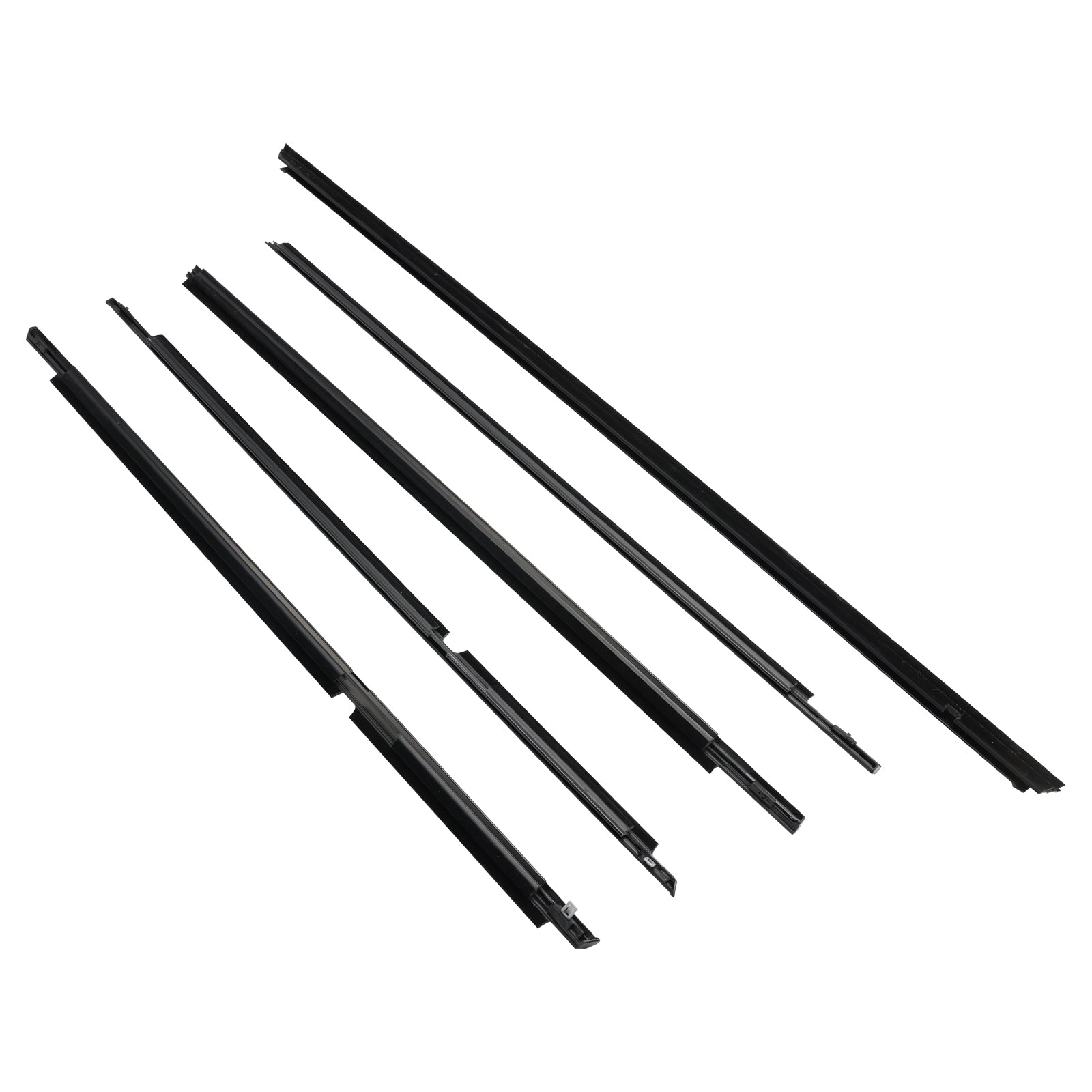 2003-2009 Toyota 4Runner 5PCS Burletes para moldura de cinturón de puerta 68161-35060 68163-35030