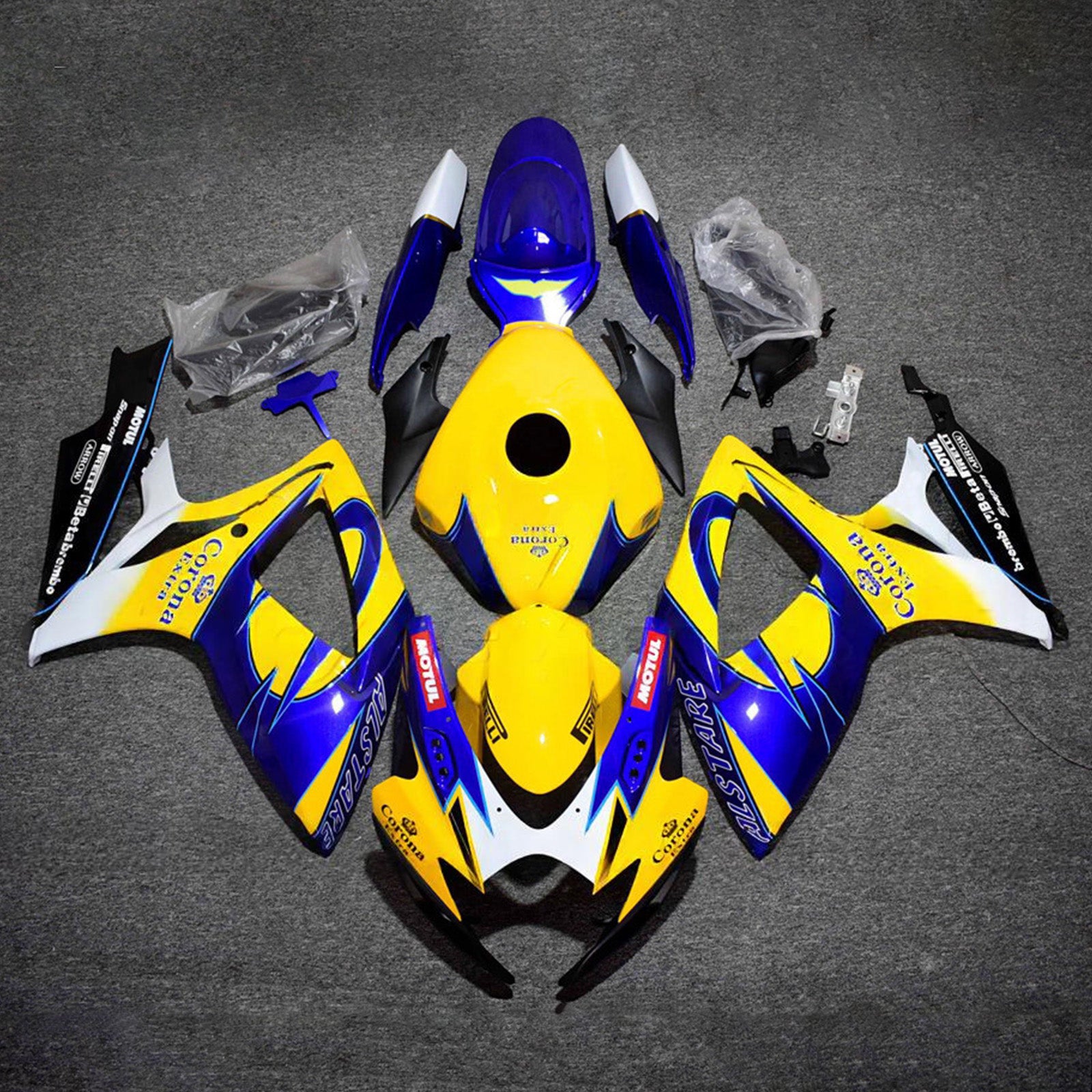 Injection Fairing Kit Bodywork Plastic ABS For Suzuki GSXR 600/750 2006-2007 K6