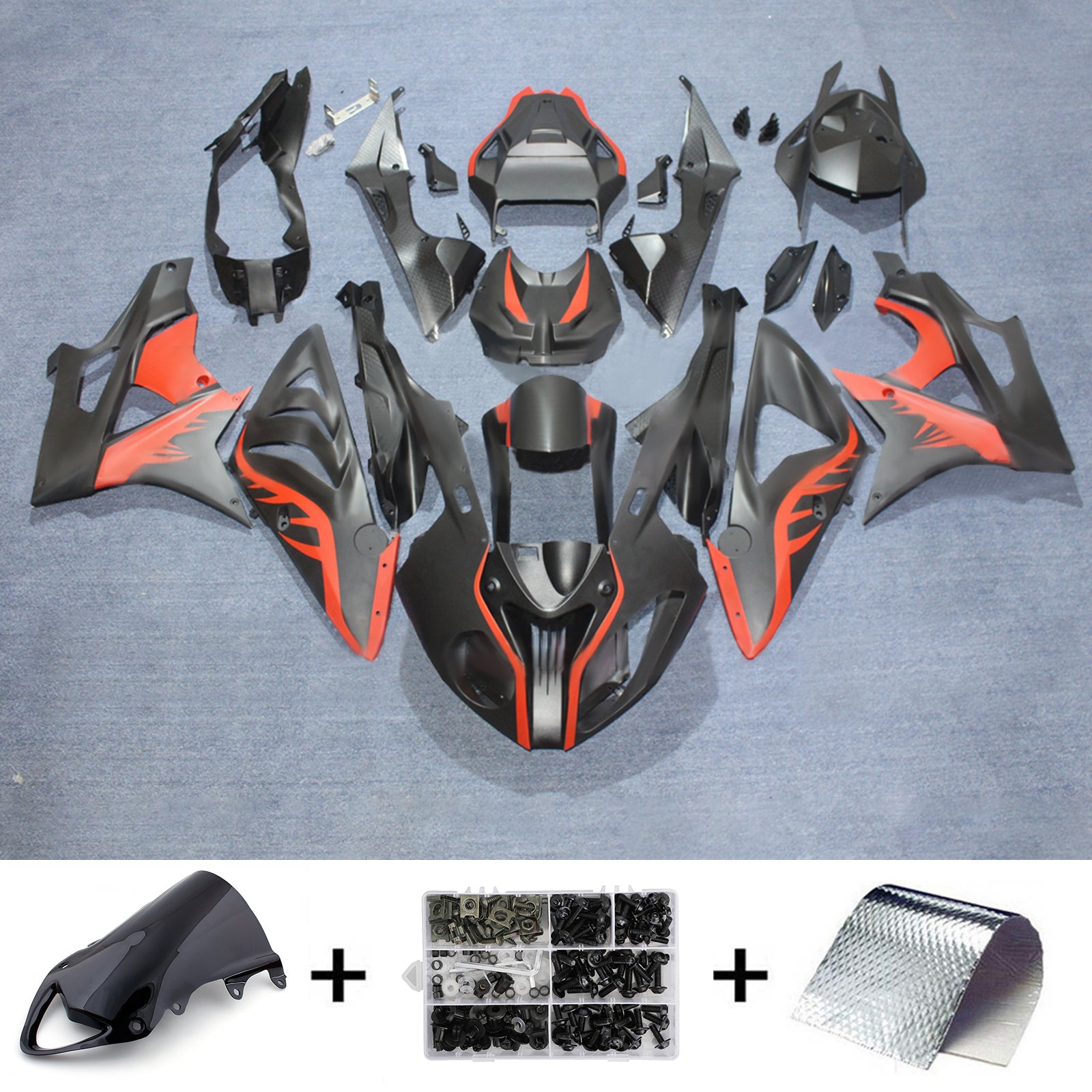 2009-2014 BMW S1000RR vstrekovacia kapotaová súprava Kodework plast ABS