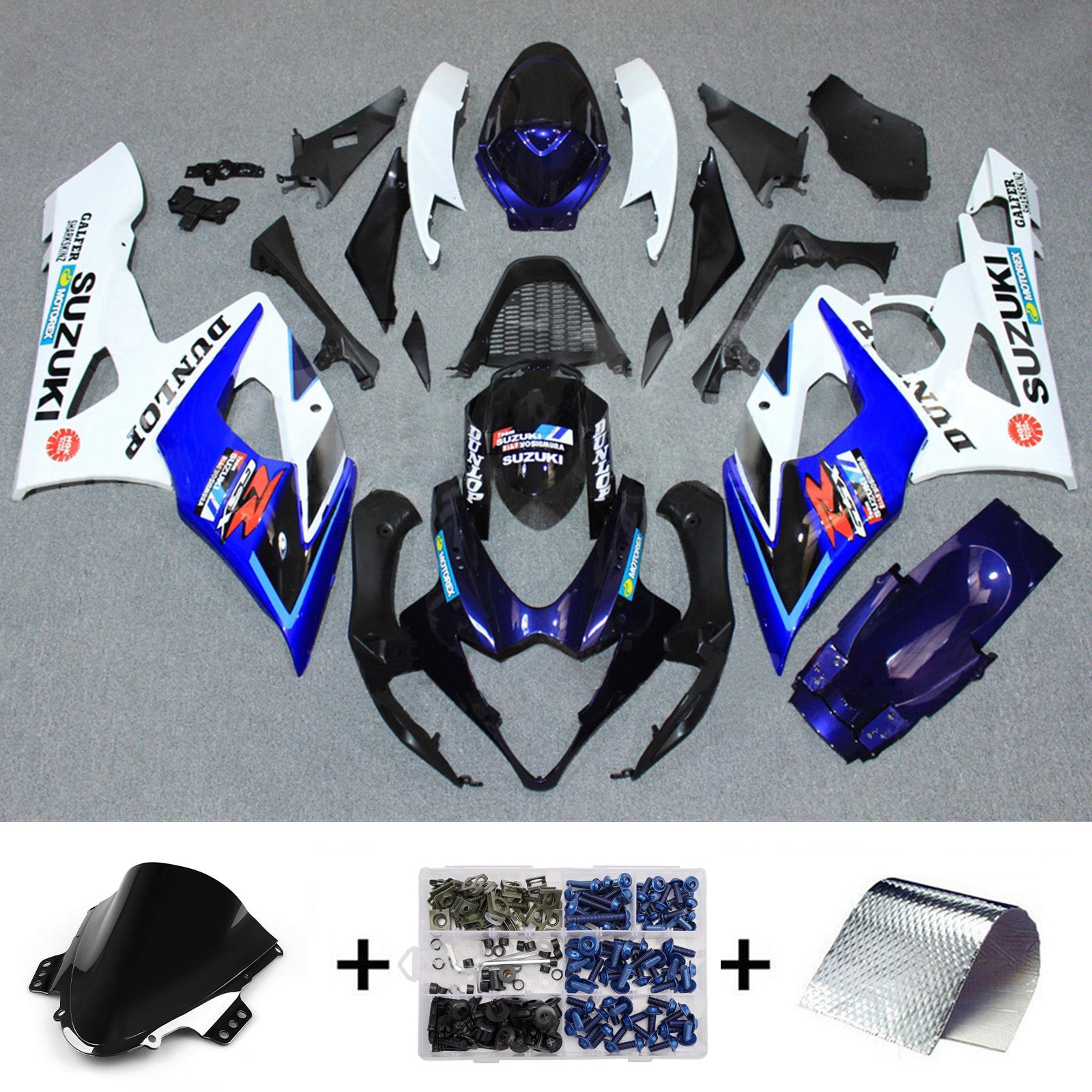 Injection Fairing Kit Bodywork Plastic ABS For Suzuki GSXR1000 2005-2006 K5