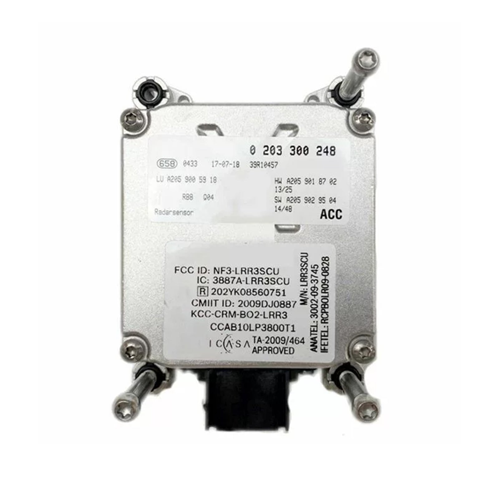 A2059005516 A2059005918 For C-CLASS C205 Radar Sensor ACC Distance Sensor