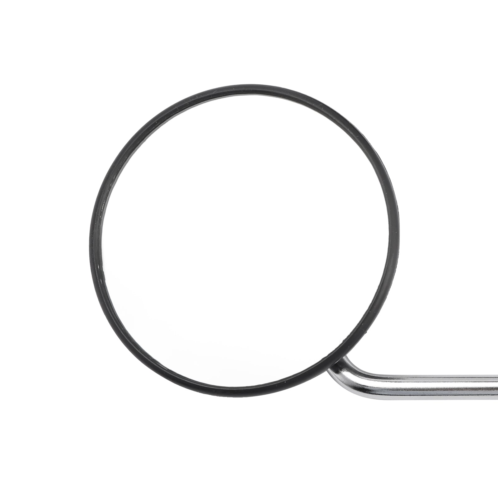 Pair Round Mirrors Black For Piaggio Vespa Scooter Moped 8mm Universal Fit