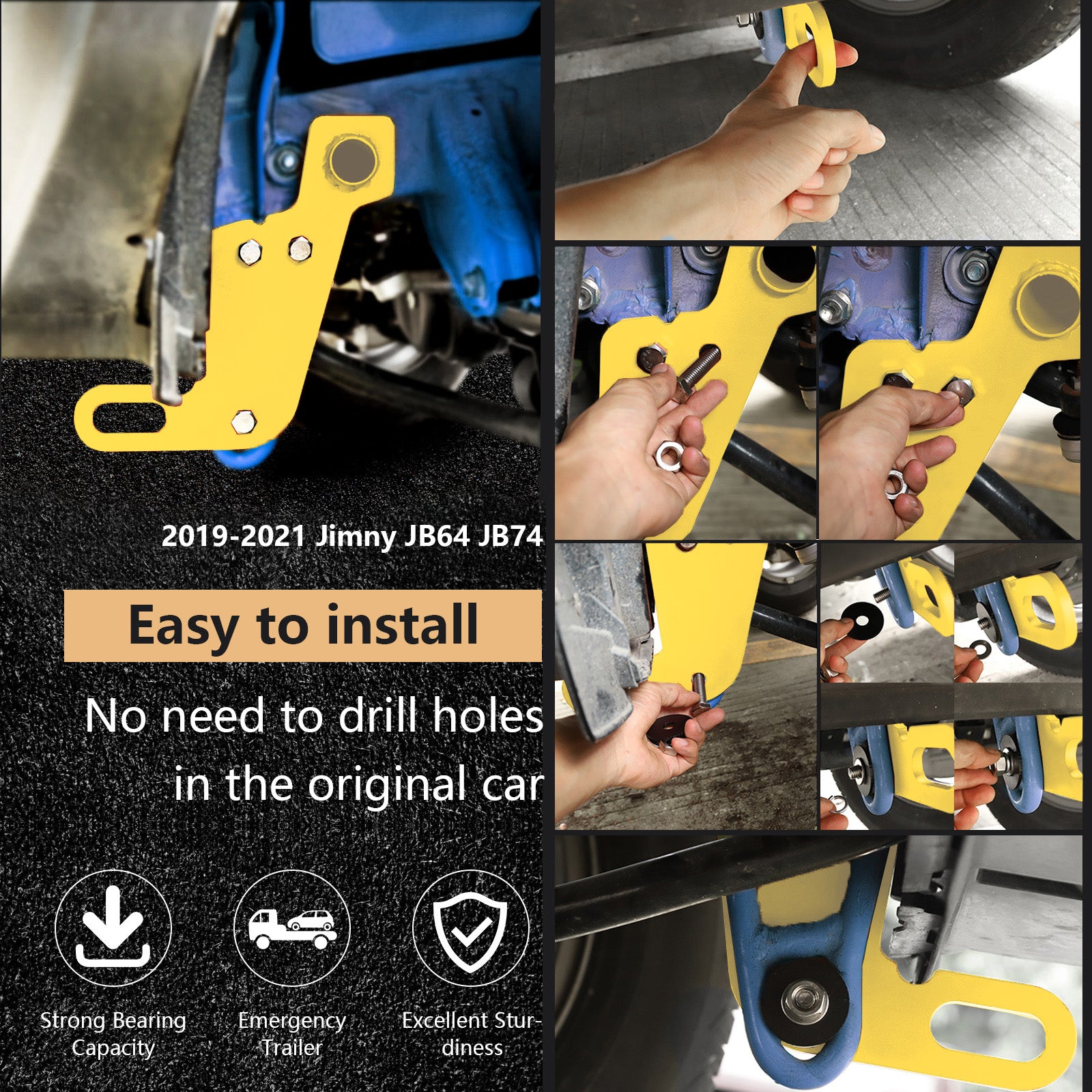 2019-2023 Suzuki Jimny JB64W JB74 ľavý predný závesový príves