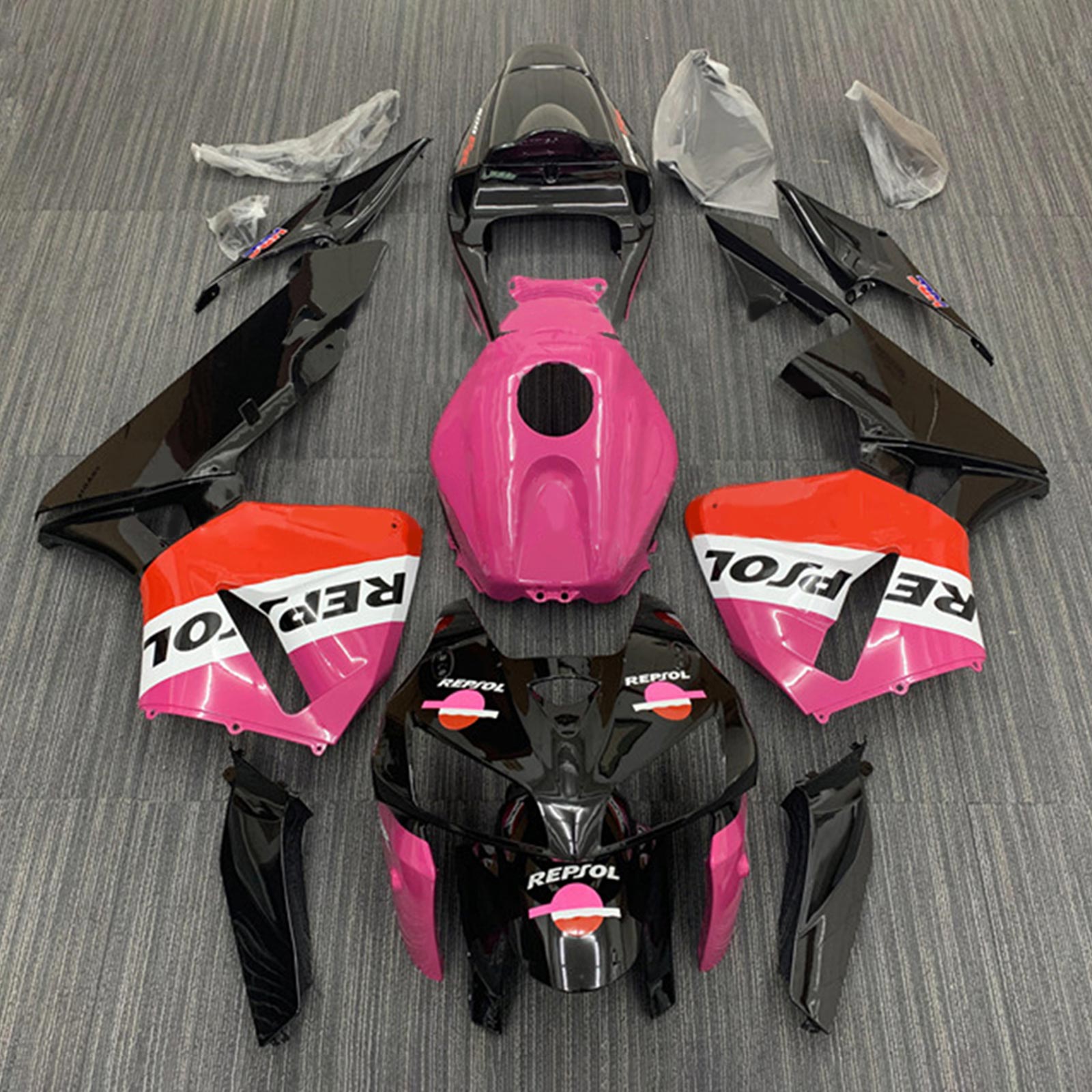 2005-2006 Honda CBR600RR F5 Kit de carenado Carrocería Plástico ABS