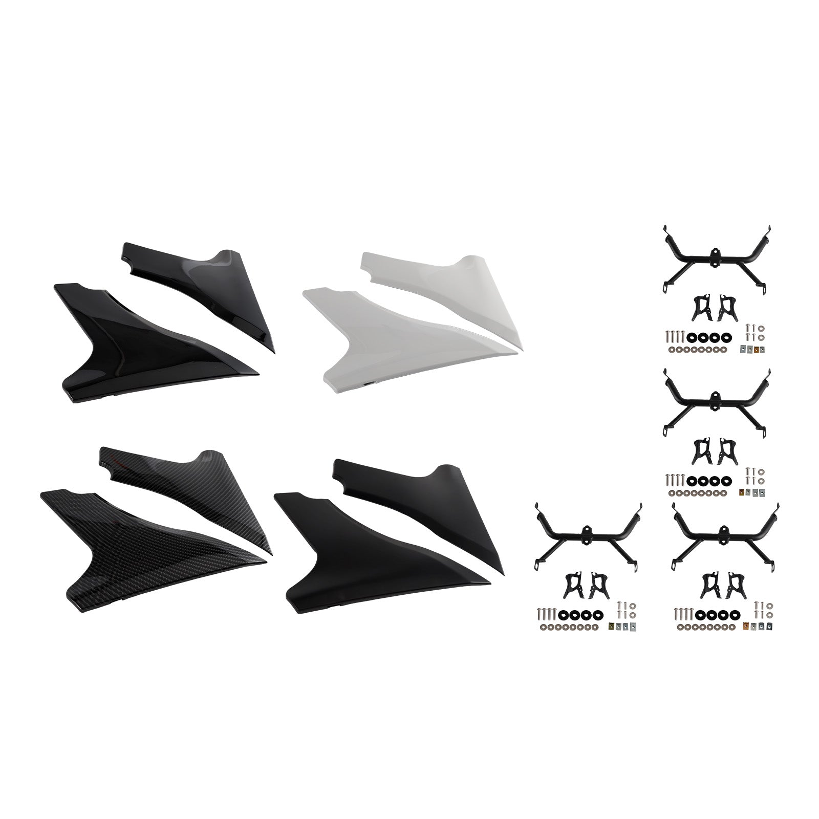 Supports de panneau latéral de mise à niveau Harley CVO Road Glide à partir de 2024, becquet de support
