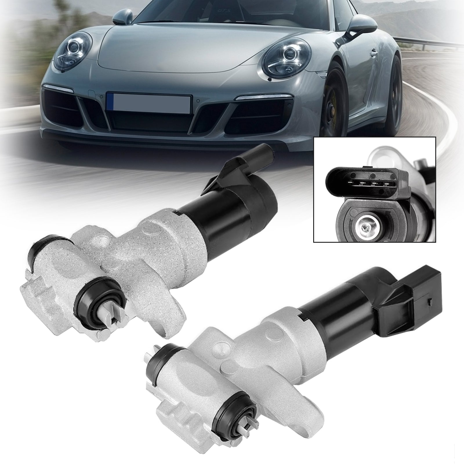 2016 Porsche Boxster traseiro L+R Atuador de freio de estacionamento 298609403 97035209105