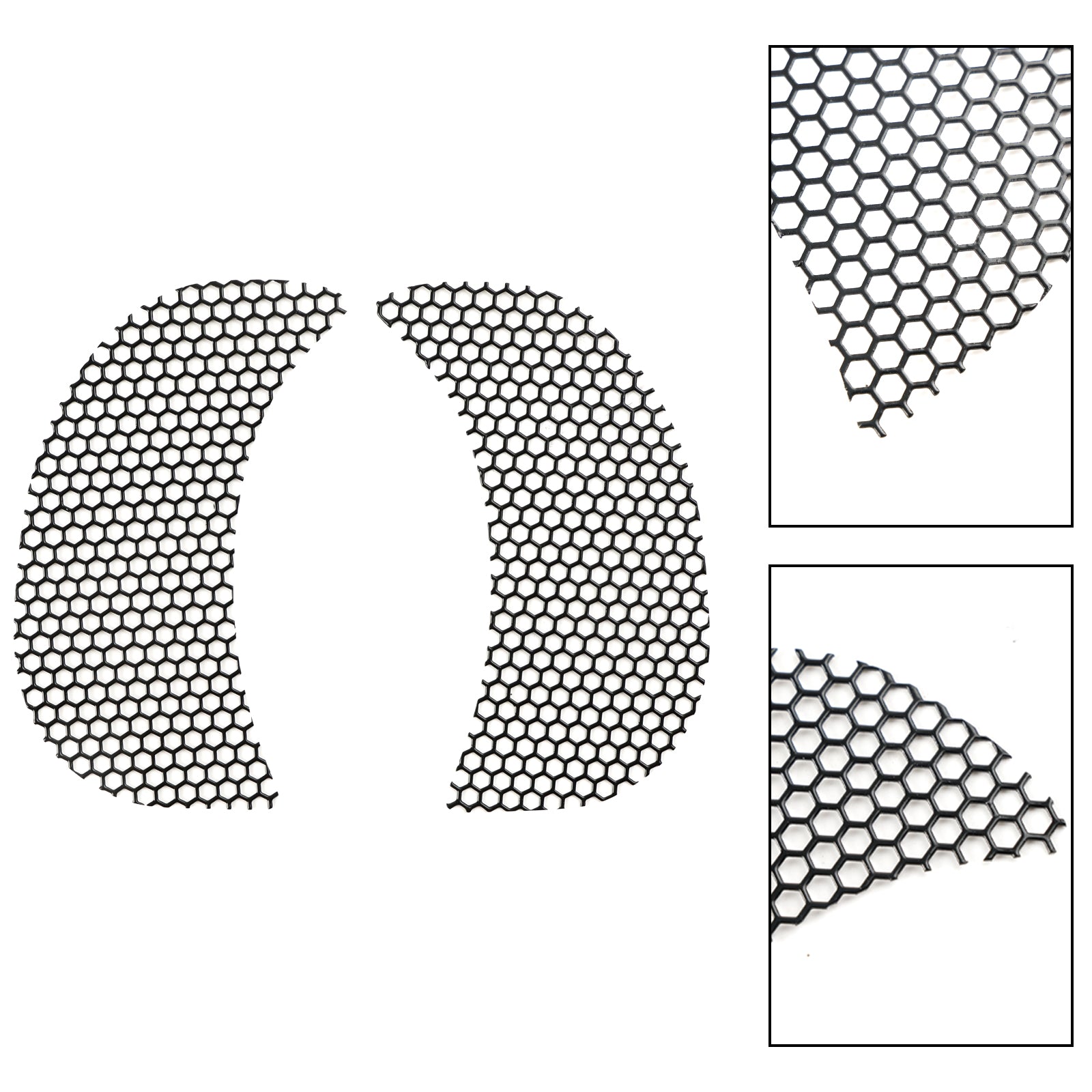 Sidoskyddsventil Mesh-skydd Passar för Road Glide Fltrx/Xs Fltru 15-21 Chrome