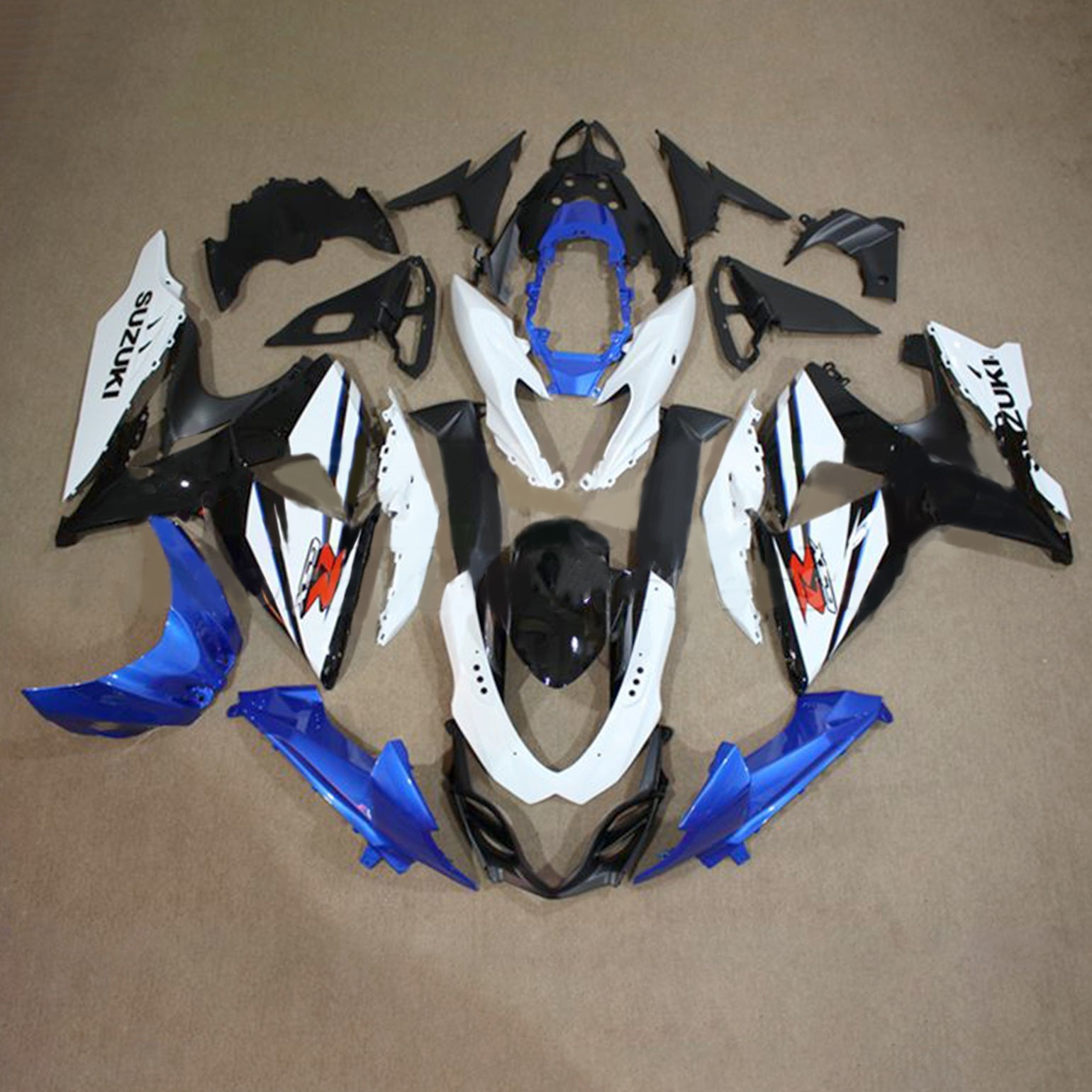 2009-2016 Suzuki gsxr1000 k9 kit de carénage kit de carrosserie en plastique