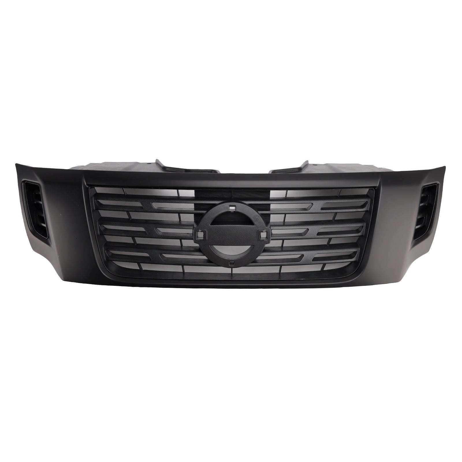 Black Front Bumper Grill Grille Per Nissan Navara NP300 D23 2015-2020