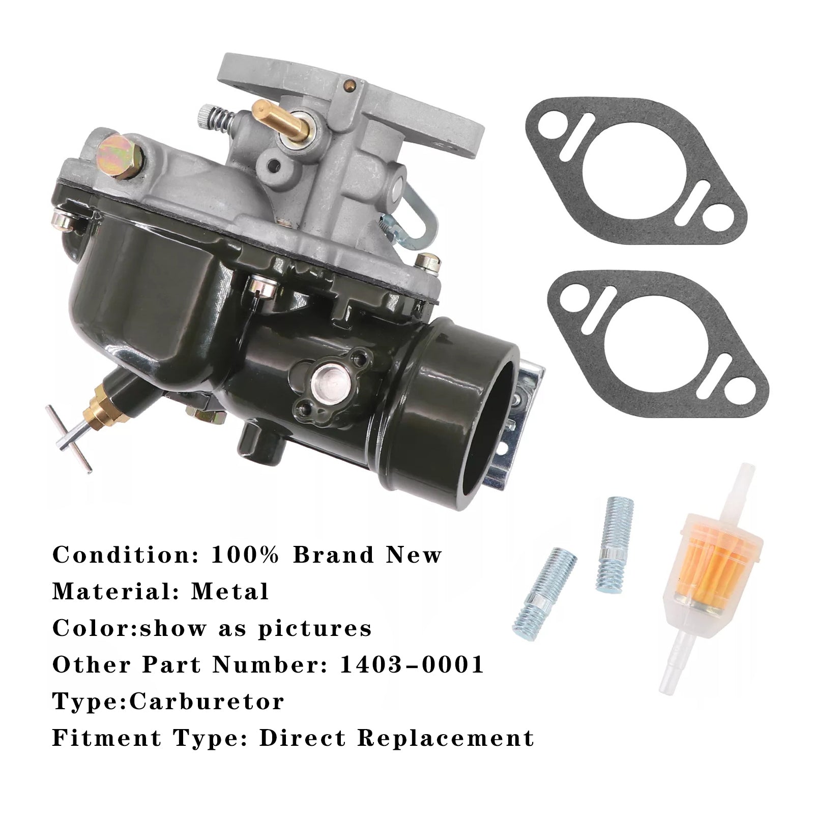 Carburateur 1403-0001 Voor John Deere 1020 2010 2020 2030 2510 Tractor