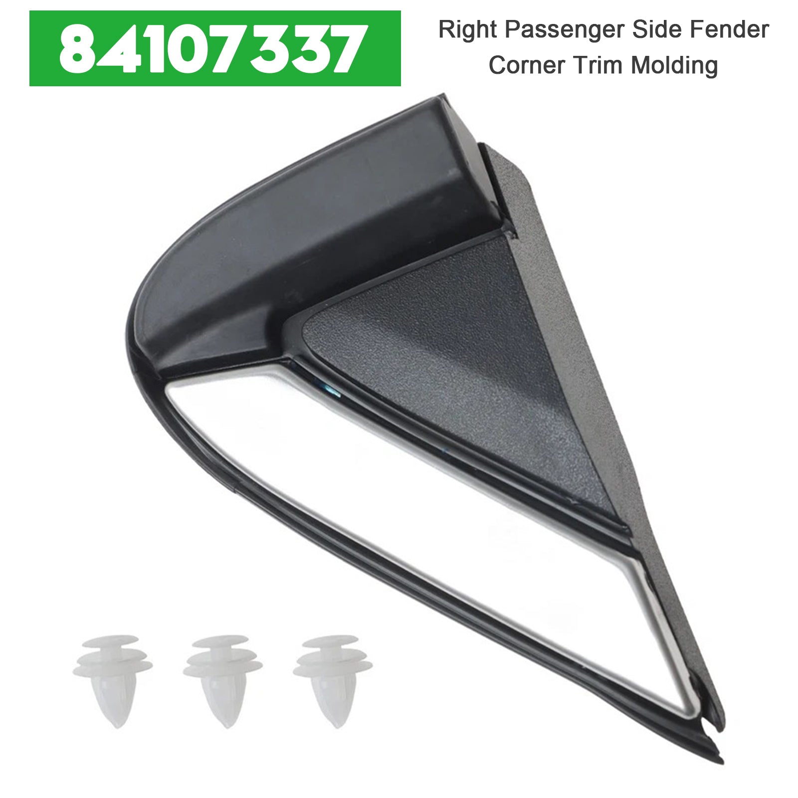 84107337 Pravá cestujúca bočná fenderová rohová čalúnenie lišta pre GMC Terrain 18-24